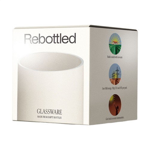 Rebottled® Short Tumbler 250 ml drinking glasses Rebottled® Short Tumbler 250 ml drinking glasses