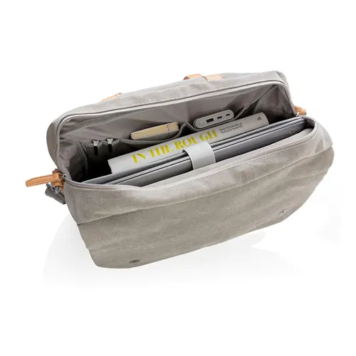 Borsa porta PC in canvas senza PVC Borsa porta PC in canvas senza PVC