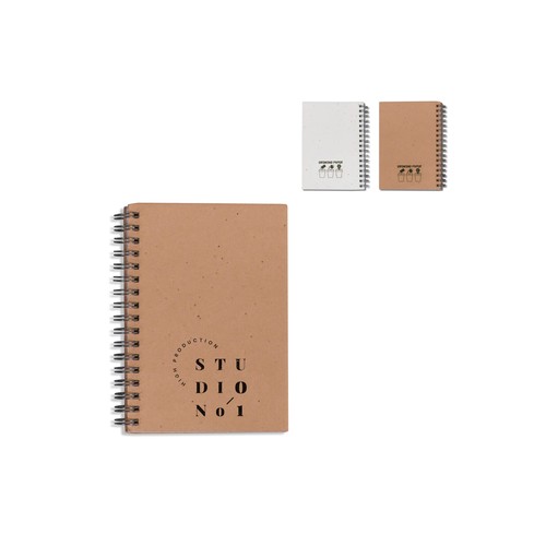Seed paper spiral notebook