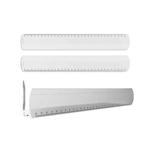 30CM TRANSPARENT PLASTIC RULER (SAN) 30CM TRANSPARENT PLASTIC RULER (SAN)