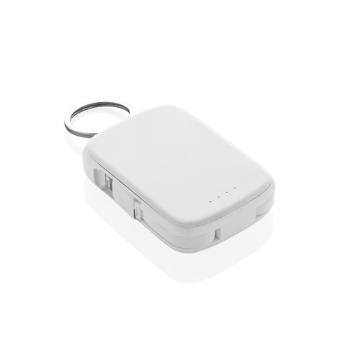 Nexo RCS keychain 2000 mah powerbank with integrated cables Nexo RCS keychain 2000 mah powerbank with integrated cables