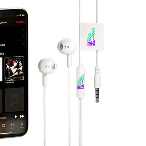 Auriculares ABS/TPE reciclados Echoes Auriculares ABS/TPE reciclados Echoes