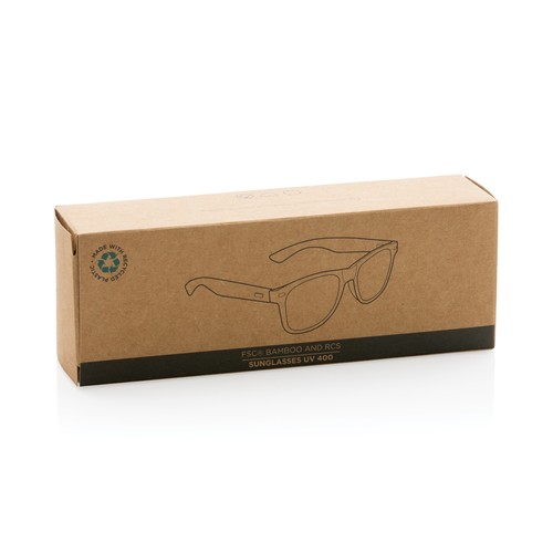 Bamboo and RCS recycled plastic sunglasses Bamboo and RCS recycled plastic sunglasses