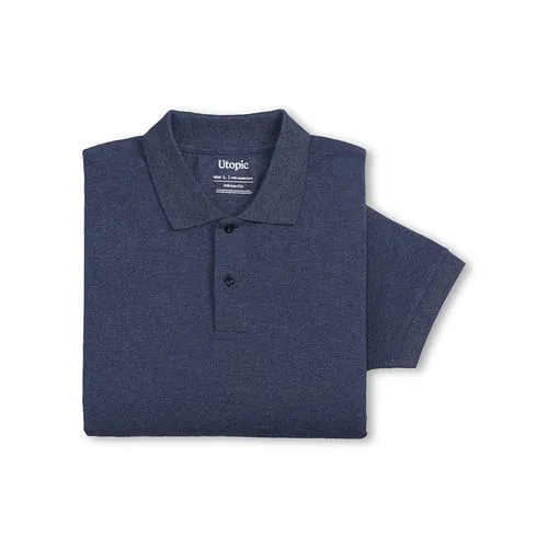 Polo 100% tissu régénéré