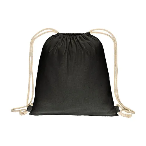 180 g/m2 cotton backpack, with drawstring closure 180 g/m2 cotton backpack, with drawstring closure