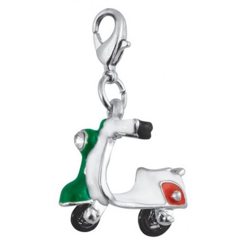 CHARM - VESPA VERT/BLANC/ROUGE CHARM - VESPA VERT/BLANC/ROUGE