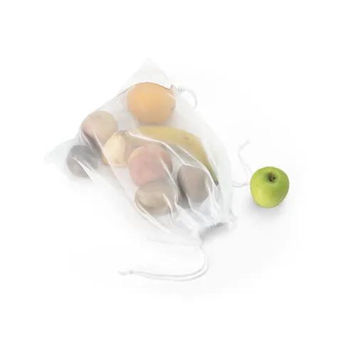 BOLZANO. Foldable bag made of mesh and 190T recycled polyester (100% rPET) BOLZANO. Foldable bag made of mesh and 190T recycled polyester (100% rPET)