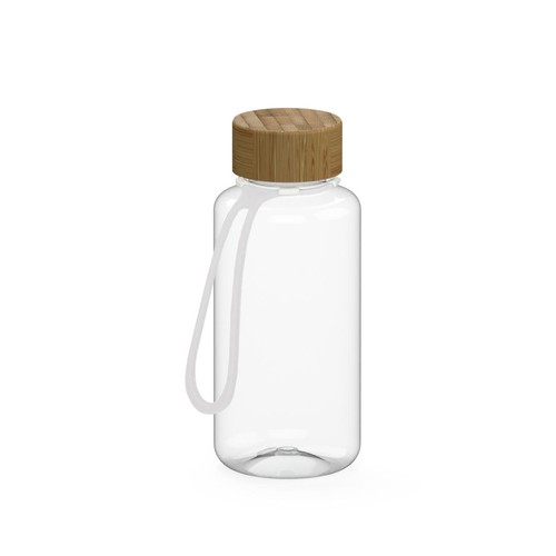 Drink bottle "Natural" clear-transparent incl. strap, 0.7 l