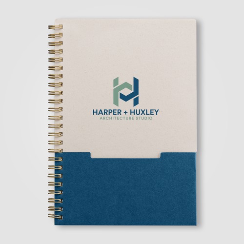 Lino FSC Paper Spiral Binding Vertical Pocket Notebook - A5 Lino FSC Paper Spiral Binding Vertical Pocket Notebook - A5