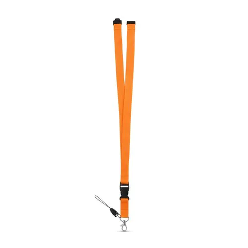 MURRAY. Polyester lanyard with metal carabiner MURRAY. Polyester lanyard with metal carabiner