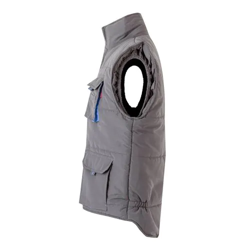 VL NERGAL. Padded vest, two-tone, multi-pocket (120g/m²), in polyester (100%) VL NERGAL. Padded vest, two-tone, multi-pocket (120g/m²), in polyester (100%)