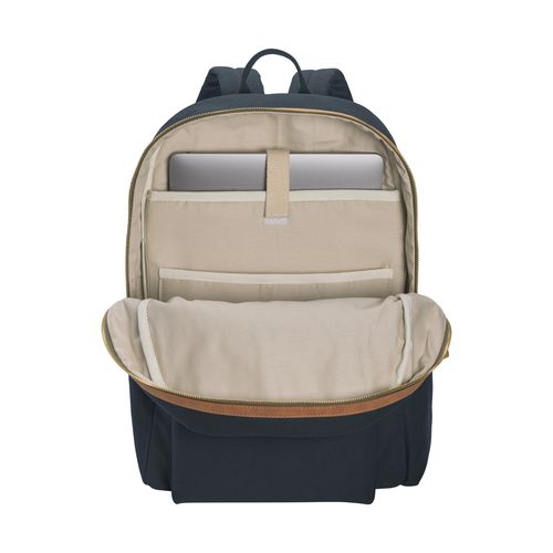 Mochila de lona reciclada con compartimento acolchado para el portátil Mochila de lona reciclada con compartimento acolchado para el portátil