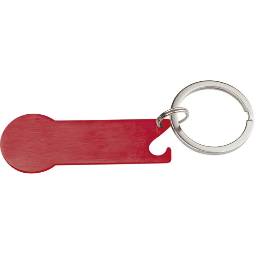 Sleutelhanger met winkelwagenmunt Stickit