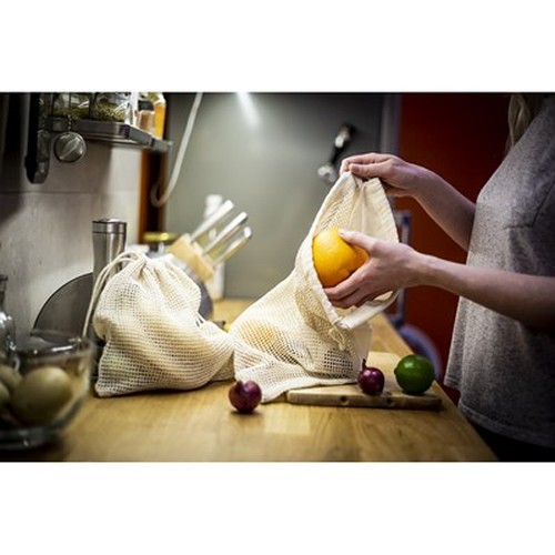 Cotton bag for fruits and vegetables B'RIGHT, big size | Brandon