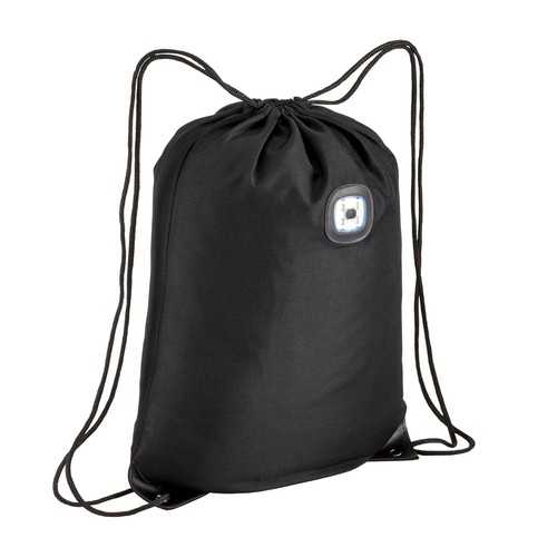 300D polyester backpack with COB LED light, reinforced corners. 300D polyester backpack with COB LED light, reinforced corners.