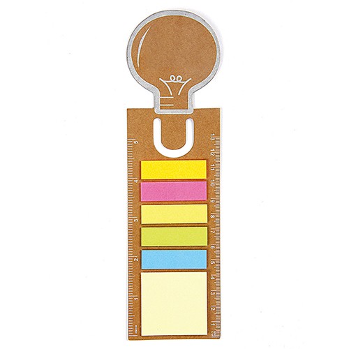 Bookmark with ruler and stickers Rukwa