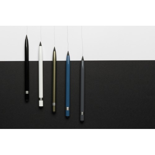 Aluminium inkless pen with eraser Aluminium inkless pen with eraser