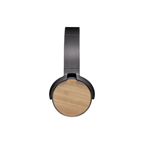 Casque bluetooth pliable en ABS et bambou