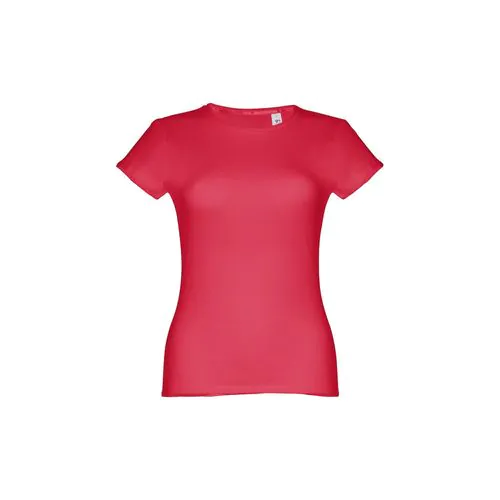 THC SOFIA. Katoenen dames-T-shirt met riem