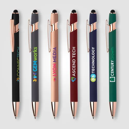 Prince Softy Rose Gold Gel Pen w/ Stylus Prince Softy Rose Gold Gel Pen w/ Stylus