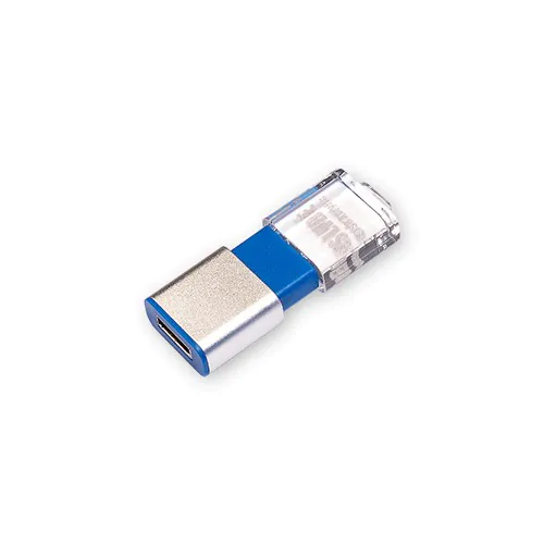 USB-stick OTG F91 Alu USB 2.0 Flash Disk 8 GB Zwart
