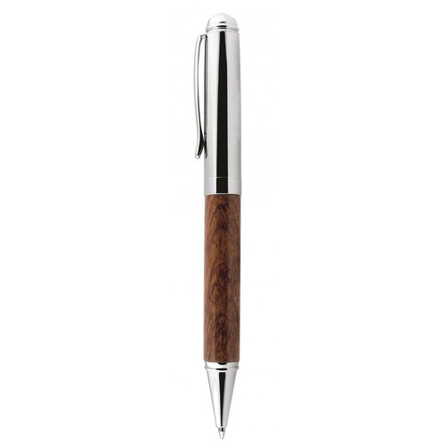 BALLPOINT PEN WOOD AND CHROMED BALLPOINT PEN WOOD AND CHROMED