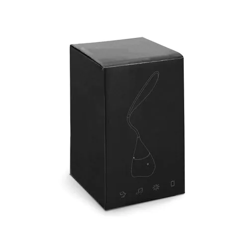 GRAHAME. Lampada da tavolo portatile con altoparlante e autonomia di 5 ore in ABS riciclato (100% rABS) GRAHAME. Lampada da tavolo portatile con altoparlante e autonomia di 5 ore in ABS riciclato (100% rABS)