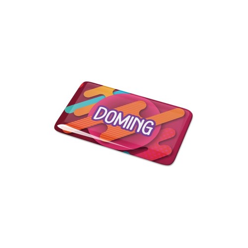 Doming Rectángulo 20x10 mm