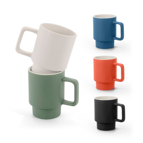 KUERTEN. Taza de cerámica con acabado mate, 330 mL KUERTEN. Taza de cerámica con acabado mate, 330 mL
