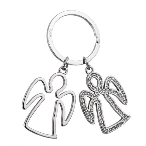 KEY CHAIN ANGEL DOUBLE WITH RHINESTONE KEY CHAIN ANGEL DOUBLE WITH RHINESTONE