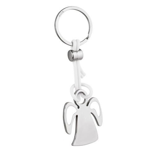 PORTE-CLES ANGELET PVC BLANC-SANS BOITE PORTE-CLES ANGELET PVC BLANC-SANS BOITE