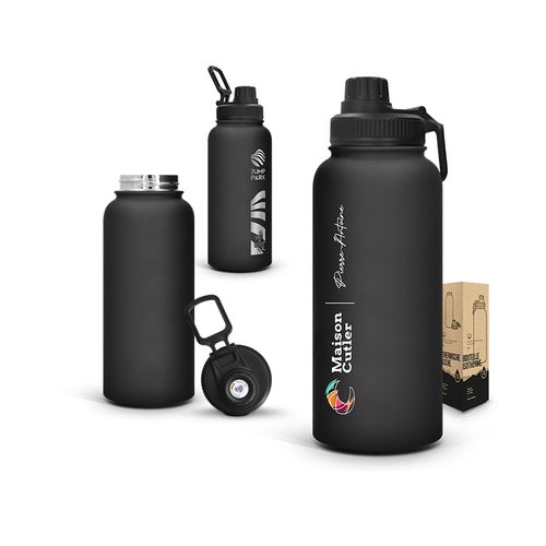 1L DOUBLE-WALL ISOTHERMAL BOTTLE WITH SOFT TOUCH FINISH 1L DOUBLE-WALL ISOTHERMAL BOTTLE WITH SOFT TOUCH FINISH