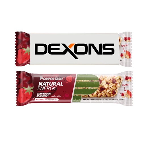 Powerbar with printed sleeve - Natural Energy Powerbar with printed sleeve - Natural Energy
