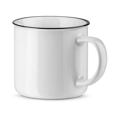 VERNON WHITE. Ceramic mug 340 mL VERNON WHITE. Ceramic mug 340 mL