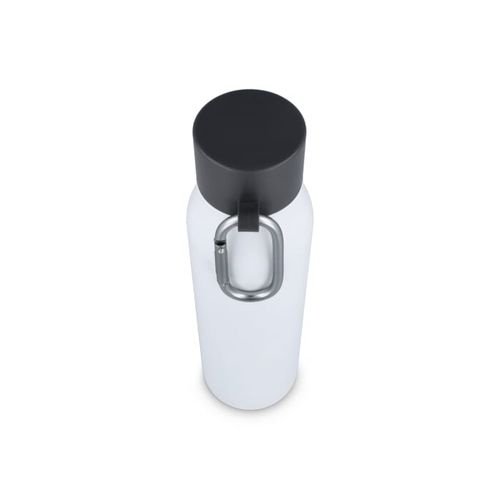 Carabiner matt finish Thermo bottle 600ml