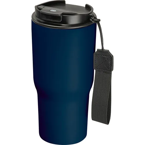Dubbelwandige drinkbeker van rvs, 550 ml