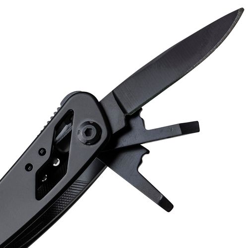 Black aluminium multitool Ariane Black aluminium multitool Ariane