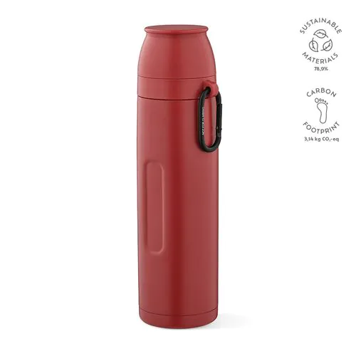 Loire Thermos rSS 1080 ml. 2 bicchieri e moschettone Loire Thermos rSS 1080 ml. 2 bicchieri e moschettone
