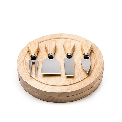 Cheese set with utensils Betulla