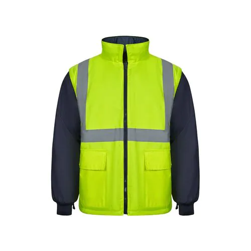 VL JUNO. Two-tone 4-in-1 parka (180g/m²), in polyester (100%) with PU coating