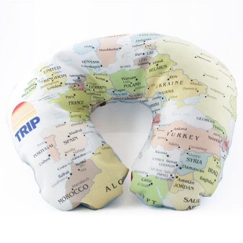 CUSTOMIZABLE RPET TRAVEL CUSHION