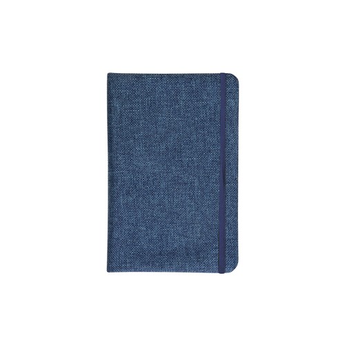 Carnet avec couverture en papier recyclé, feuilles à lignes, coloris ivoire