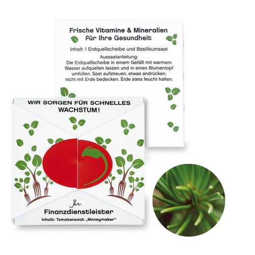 Closure – Oval Seed Card - Norway spruce