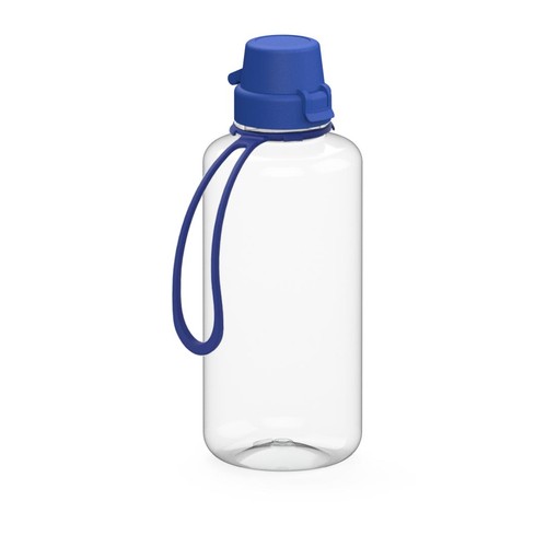 Gourde "School" transparente incl. attache, 1,0 l Gourde "School" transparente incl. attache, 1,0 l