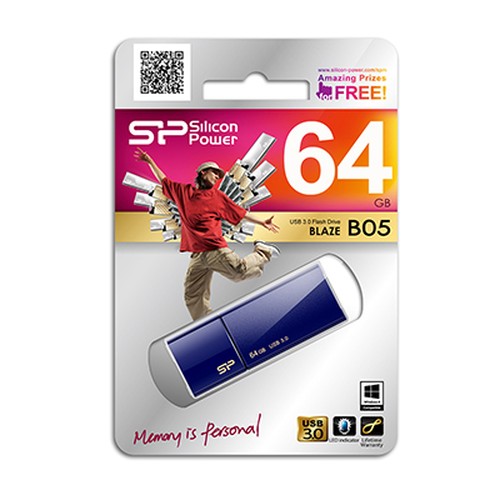 Pendrive Silicon Power 3.0 Blaze B05,pink 64GB
