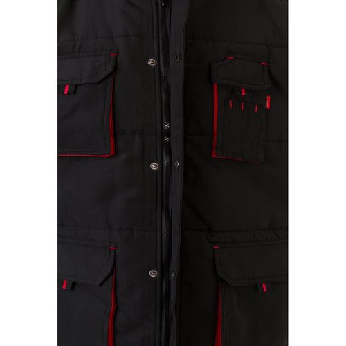 VL NERGAL. Gewatteerd vest, tweekleurig, met meerdere zakken (120g/m²), van polyester (100%) VL NERGAL. Gewatteerd vest, tweekleurig, met meerdere zakken (120g/m²), van polyester (100%)