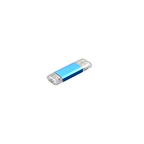 Modèle F47 Type C USB 2.0 Flash Disk 4 Go Bleu