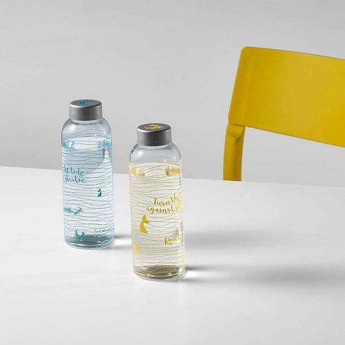 Bouteille en verre Seine, bouchon GPI. Fabriquée au Portugal Bouteille en verre Seine, bouchon GPI. Fabriquée au Portugal