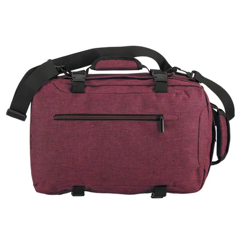 Zaino/borsoncino porta PC (15") in poliestere 900D melange. Zaino/borsoncino porta PC (15") in poliestere 900D melange.