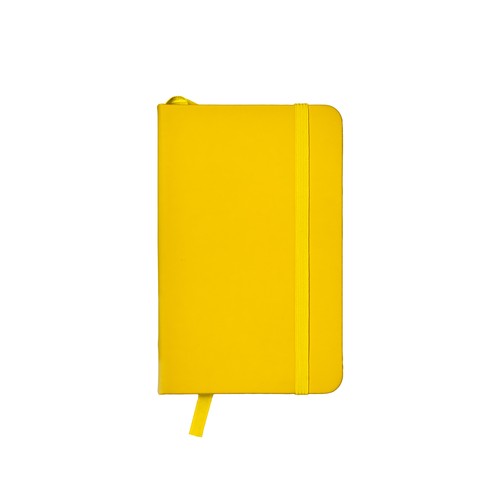 Cahier avec couverture en PU. Feuilles pointillées sur papier blanc (80 pages)
